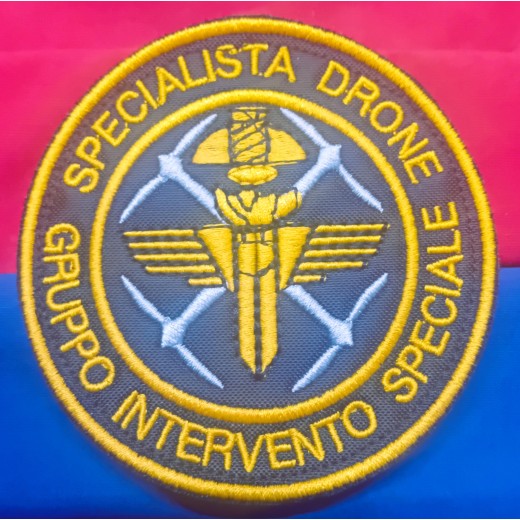 RICAMO OPERATORE DRONI CARABINIERI GIS