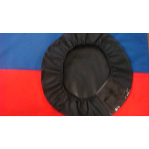 FODERINA NYLON COPRIBERRETTO ANTIPIOGGIA  NERA CON FINESTRA PER FREGIO (UOMO)
