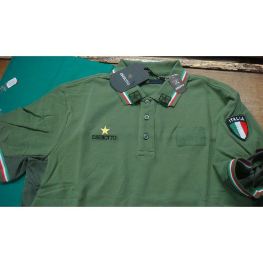 POLO FUORI ORDINANZA ESERCITO ITALIANO IN COTONE  