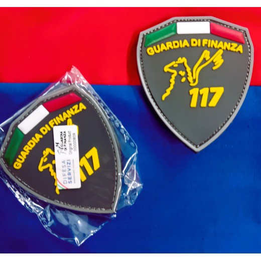 SCUDETTO GOMMATO GDF - PRONTO INTERVENTO -117 
