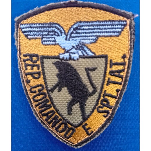 SCUDETTO RICAMATO OMERALE  REP COMANDO E SPT. TAT. TAURINENSE VELCRO