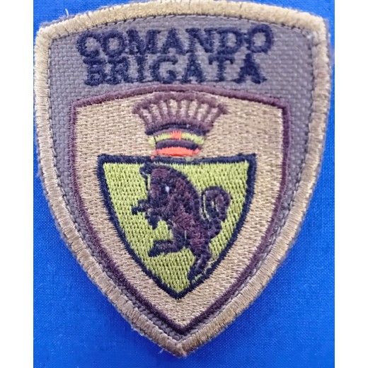 SCUDETTO RICAMATO OMERALE  TAURINENSE - REPARTO COMANDO - 