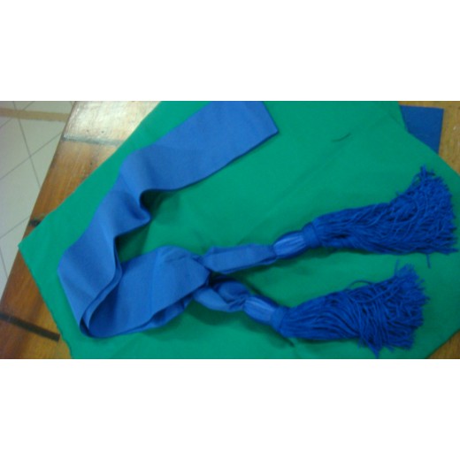 SCIARPA AZZURRA PER UFF.LI MOD. CLASSICO