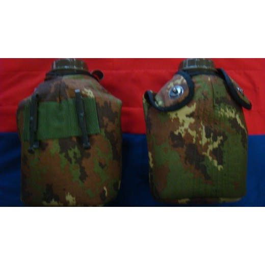 BORRACCIA VEGETATA MILITARE IIN ALLUMINIO E PLASTICA