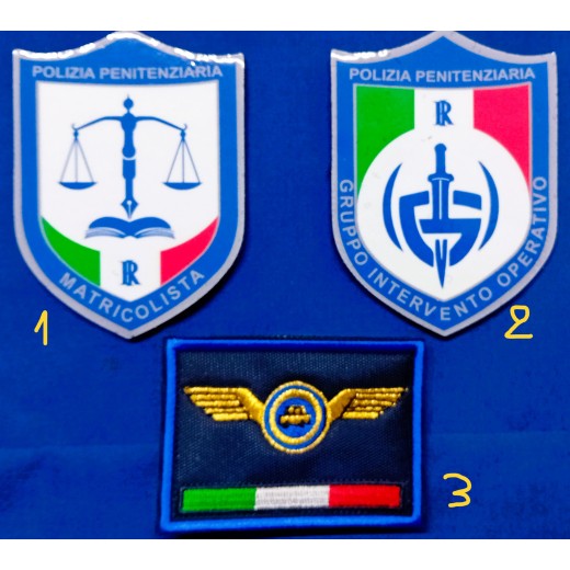PACHT OMERALI POLIZIA PENITENZIARIA MATRICOLISTA - GRUPPO GIO - GUIDA "VELOCE" VELCRO 