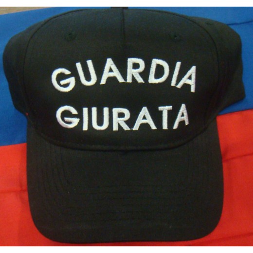 CAPPELLINO GUARDIE GIURATE VISIERA 