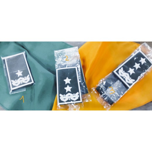 TUBOLARI GENERALE ESERCITO ITALIANO (DA 1 A 3 STELLE)